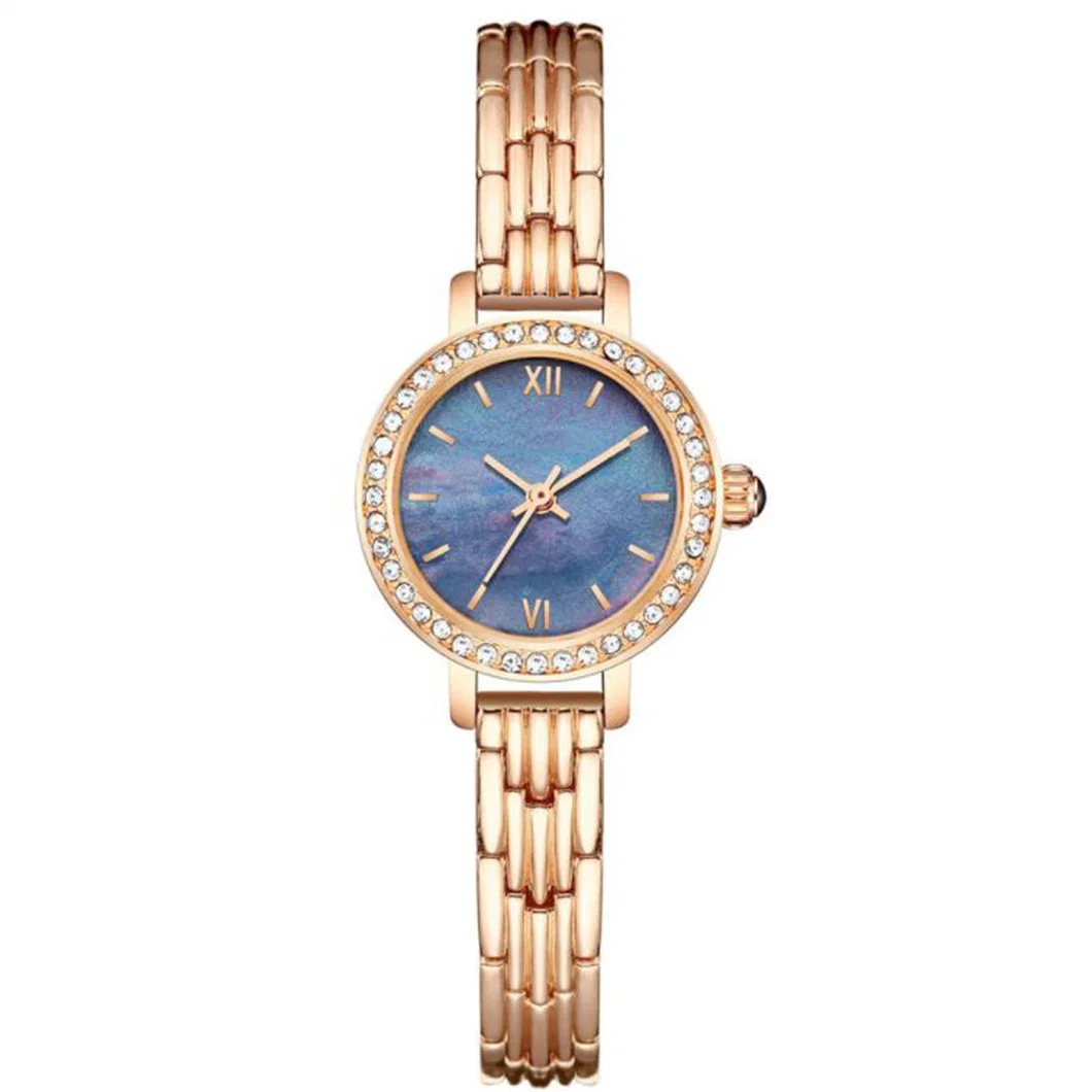 R1256 Lady Rose Gold Watches for Women Gift Waterproof Gift