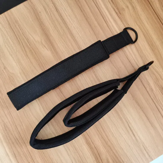 Sport Fitness Home Gym Training Rope Fibbia per piedi Reformer Accessori Doppi anelli Pilates Yoga Foot Strap